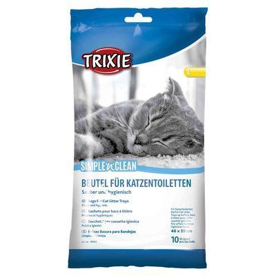 Trixie Пакети для котячого туалету змінні L (59х46 см, 10 шт в упаковці)