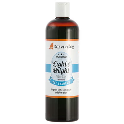 Dezynadog Light Bright Шампунь для собак для посилення кольору і блиску світлої шерсті, 500мл