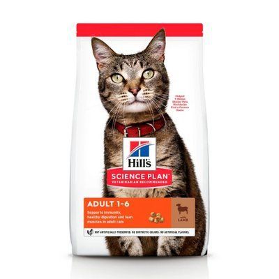 Hill's Science Plan Adult корм для котів з ягням, 1,5кг