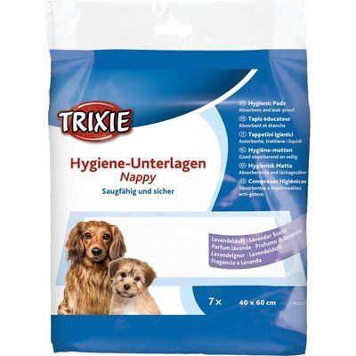 Trixie пелюшки для цуценят та дорослих собак з ароматом лаванди, 40х60 см (7 шт.), 40х60 см (7 шт.)