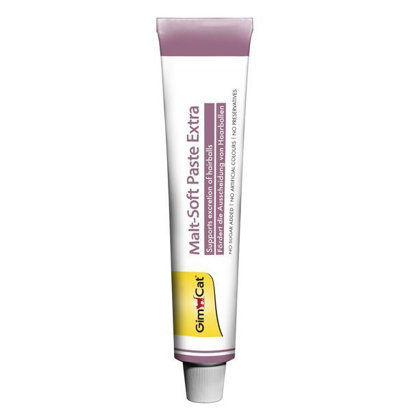 GimCat Every Day Malt-Soft Paste Extra Паста для котів для виведення шерсті зі шлунку, 20г