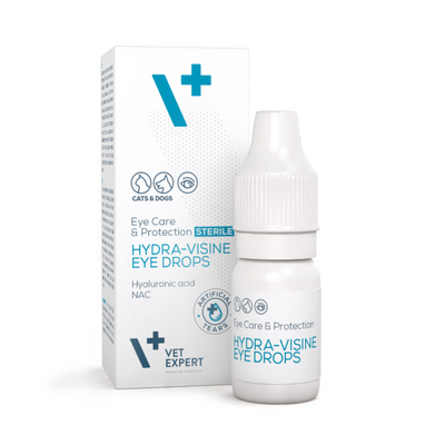 VetExpert Hydra-visine Eye Drops краплі для щоденного зволоження очей собак і котів, 7мл
