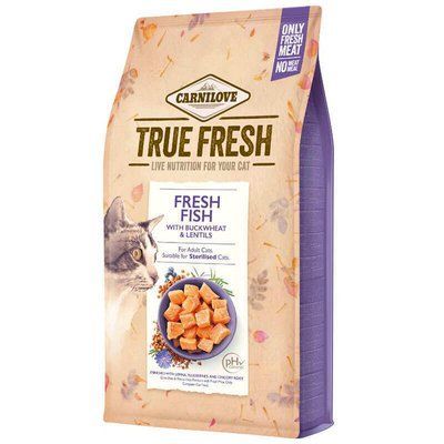 Carnilove True Fresh Cat Fresh Fish сухий корм для котів РИБА, 4,8 кг