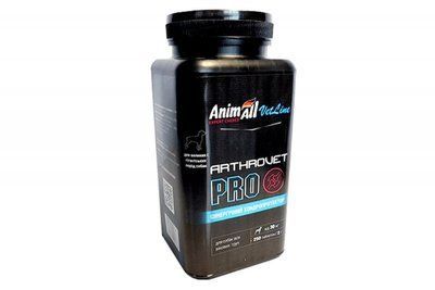 AnimAll VetLine ARTHROVET PRO вітамінна добавка для собак та цуценят великих порід, 250 табл., 250 табл.