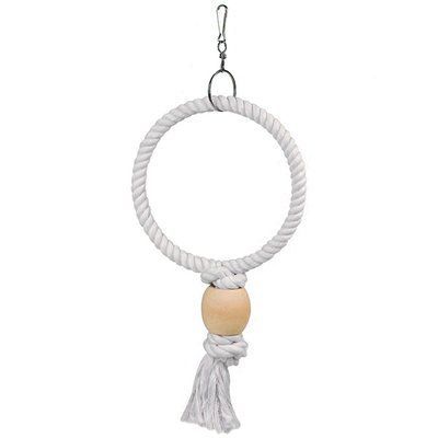 Flamingo Ring ФЛАМІНГО МОТУЗЯНЕ КІЛЬЦЕ іграшка для папуг S / 19,5 см х 5 см х 36 см