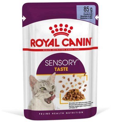 Royal Canin SENSORY TASTE JELLY консерви для котів вибагливих до смаку, 85г, 85г