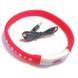 Нашийник AnimAll LED для собак з підзарядкою USB розмір M 55 см червоний, M 55 см