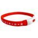 Нашийник AnimAll LED для собак з підзарядкою USB розмір M 55 см червоний, M 55 см