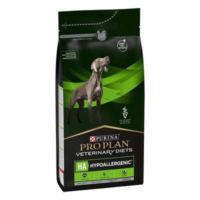 ProPlan Veterinary Diets HA Hypoallergenic сухий лікувальний корм для собак при алергії, 1,3кг, 1.3кг