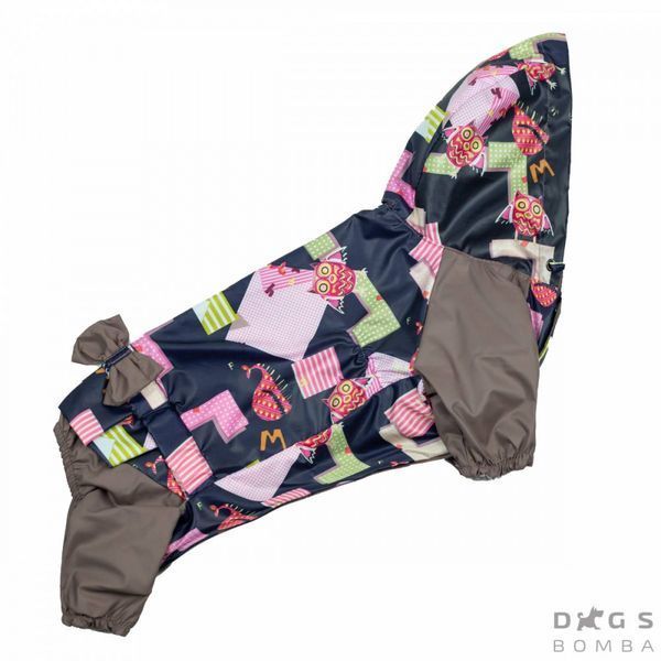 Дощовик для дівчаток &ldquo;Dogs Bomba&rdquo; сови, розмір 3, 3