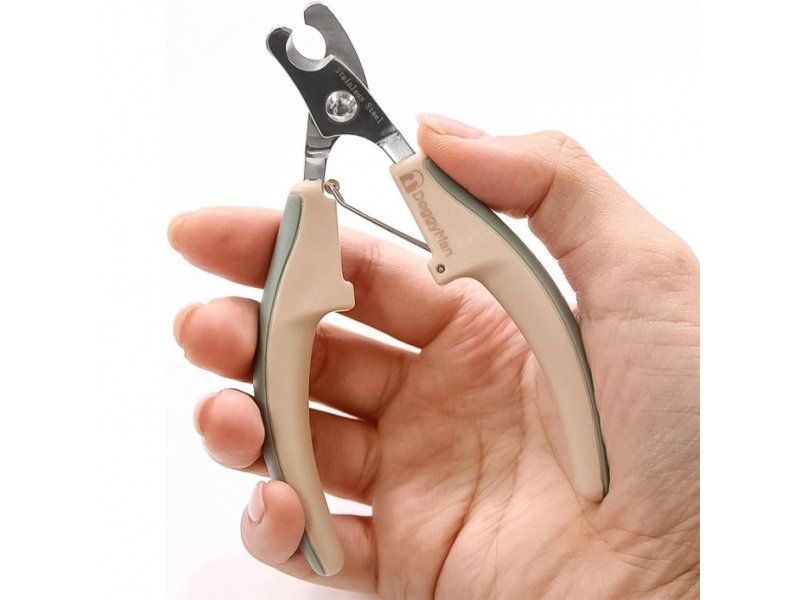 DoggyMan BS Nail Clippers With Angled Blade кігтеріз із вигнутими лезами для собак і котів, 4х10,7х1,5 см
