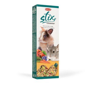 Padovan (Падован) Stix Сountry ласі палички для морських свинок і кроликів, 100 г, 100г
