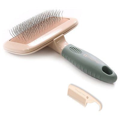 DoggyMan BS Slicker Brush Пуходерка для собак и котов, М , M, 8,5х4,3 см