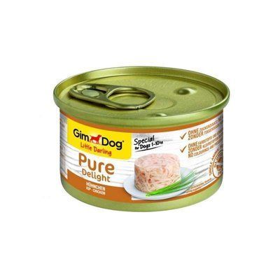 GimDog LD Pure Delight Вологий корм для собак КУРКА, 85 г, 85г