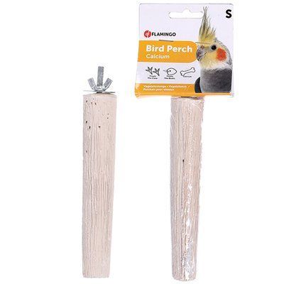 Flamingo Perch Calcium ФЛАМІНГО ЖЕРДОЧКА З КАЛЬЦІЄМ для гігієни дзьоба та кігтів птахів S