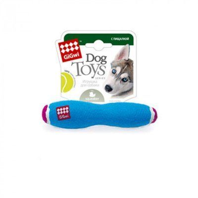 GiGwi (Гігві) Catch & Fetch ПАЛИЦЯ іграшка для собак з пищалкою середня, 20 см, 20см