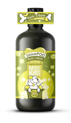 Max & Molly Shampoo All in One Bark'n Bath Шампунь для собак с лемонграссом и ромашкой, 250 мл, 250мл
