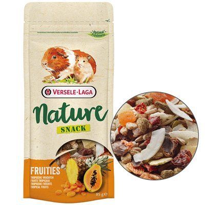 Versele-Laga Nature Snack Fruities СНЕК ФРУКТИ додатковий корм ласощі для кроликів і гризунів, 85г, 85г