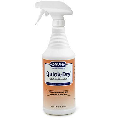 Davis Quick-Dry Spray ДЕВІС ШВИДКА СУШКА спрей для собак і котів, 946 мл