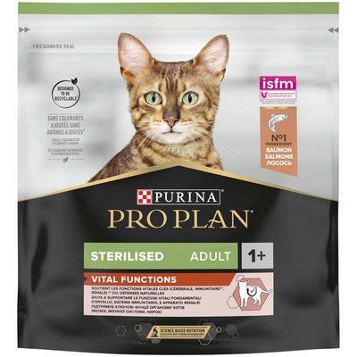 Purina Pro Plan Adult Sterilised Renal Plus Salmon корм для стерилізованих котів ЛОСОСЬ, 10кг