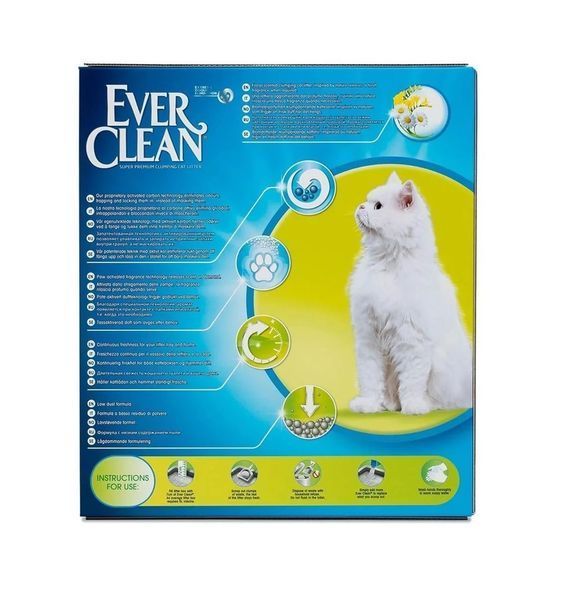 Ever Clean SPRING GARDEN грудкуючий наповнювач для котячого туалету, ВЕСНЯНИЙ САД, 10л