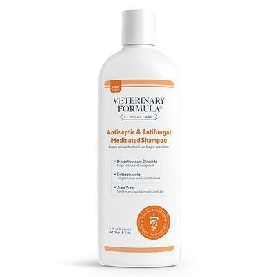 Veterinary Formula CC Antiseptic&Antifungal Medicated Shampoo Антисептичний, протигрибковий, 473мл