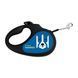WAUDOG Поводок-рулетка для собак R-leash, рисунок "Патрон", S, до 15 кг, 5 м, светоотражающая лента