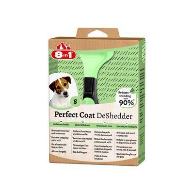 8in1 Perfect Coat Дешеддер для вичісування собак розмір S 4,5 см, S 4,5 см