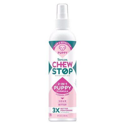 TropiClean Chew Stop Суміш для цуценят спрей від погризів 2 в 1 - 236 мл, 236мл