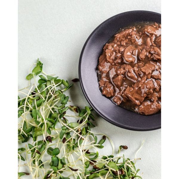 Savory KITTEN POUCH with LAMB and PUMPKIN in JELLY для кошенят, шматочки в желе ЯГНЯ та ГАРБУЗ 85 г, 85г