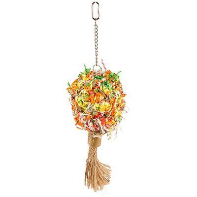 Flamingo Papyr Parakeet Toy Bouquet ФЛАМІНГО БУКЕТ іграшка для папуг 9 см х 8 см х 36 см