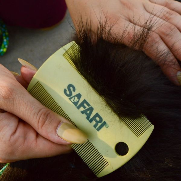 Safari Double-Sided Cat Flea Comb САФАРІ ГРЕБІНЕЦЬ ДВОСТОРОННІЙ ВІД БЛІХ для котів