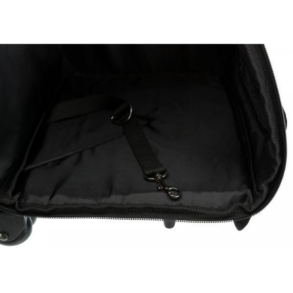Trixie Trolley Сумка-рюкзак для собак до 8кг з поліестеру чорна/сіра, (32х45х25 см), 32х45х25 см