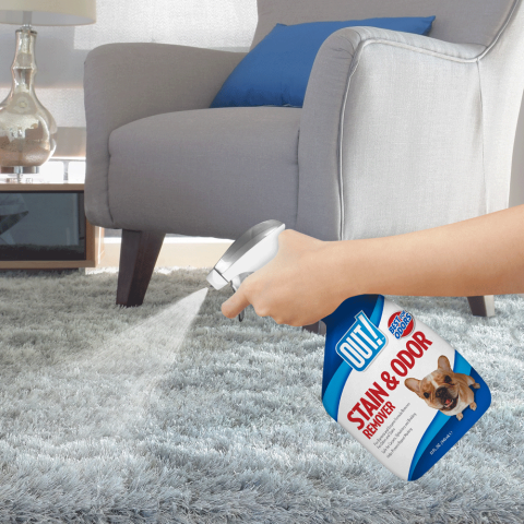 Out! Stain & Odor Remover Спрей для видалення плям та запахів від тварин, 945 мл, 945 мл