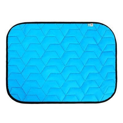 AiryVest Підстилка для собак, блакитно-чорна, розмір S, 55х40 см, 55х40 см