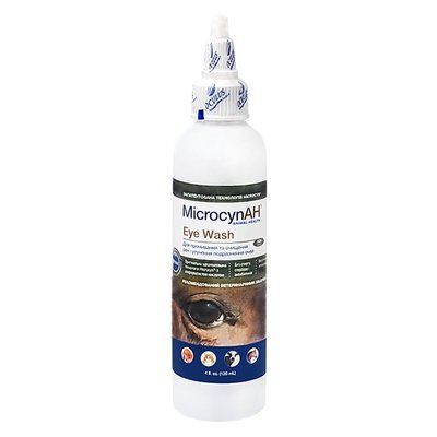 Microcyn Eye Wash МІКРОЦИН краплі для очей усіх видів тварин, 120 мл, 120мл