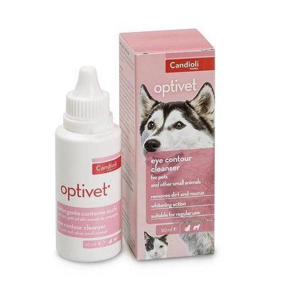 Candioli (Кандіолі) Optivet (Оптівет) лосьйон для догляду за очима котів та собак, 50мл, 50мл