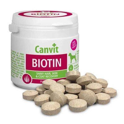 Canvit Biotin (Біотин) таблетки біотину для собак вагою до 25 кг, 230 табл.