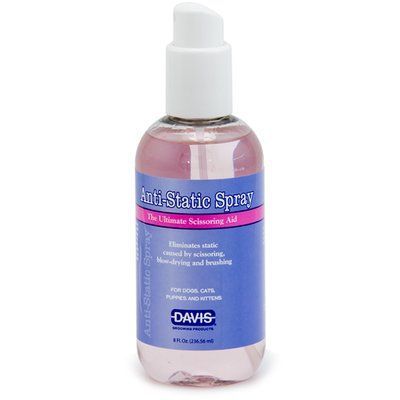 Davis Anti-Static Spray ДЕВІС АНТИСТАТИК спрей для собак і котів, 237 мл, 237 мл