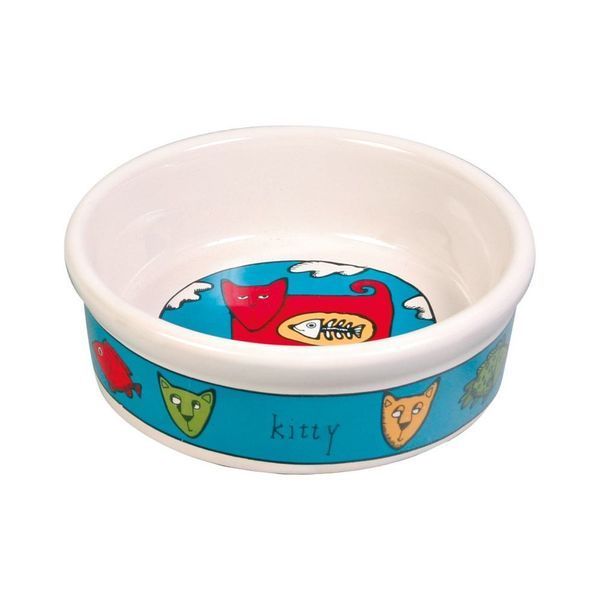 Миска Trixie для котів, керамічна, 11.5 см, 200 мл, 200мл