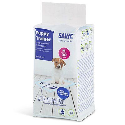 Savic Пелюшки для собак PUPPY TRAINER, 30x45 см М (30 шт)