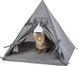Лежак-вігвам Trixie Tipi "Samoa", 55х50х55см, сірий, 55х50х55 см