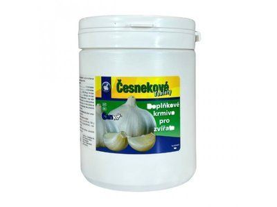 Canvit Cesnekove Tablety часникові таблетки для підвищення апетиту у тварин, 500 г, 500г