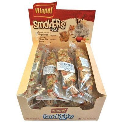 Vitapol Smakers Box Колба для гризунів, зі смаком овочів, упаковка, 12 шт