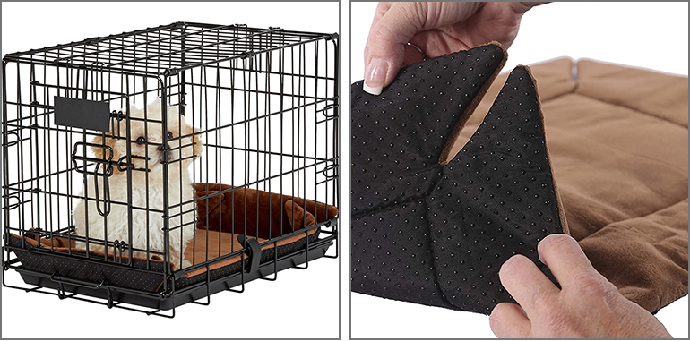 K&H Self-Warming Crate Pad самопідігрівна підстилка в клітку для собак, Моко, XXL, 94х137 см, XXL - 94х137 см