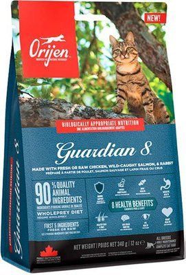 Orijen (Оріджен) Guardian 8 Cat сухий беззерновий корм для котів, 340г