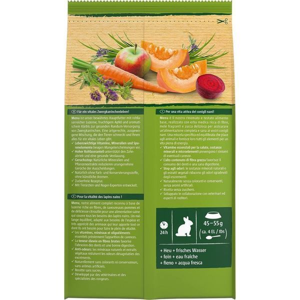 Корм Vitakraft Premium Menu Vital для декоративних гризунів для кроликів , 1кг