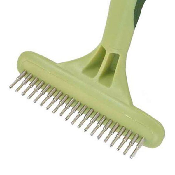Safari Dog Rotating Pin Undercoat Rake САФАРІ ГРАБЛІ ОДНОРЯДНІ для підшерстя собак