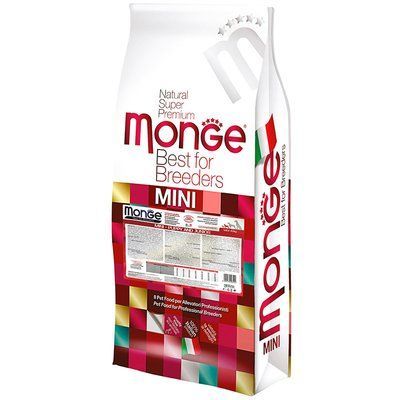 Monge Dog Mini Puppy & Junior сухий корм для цуценят та молодих собак міні порід КУРКА та РИС, 15кг