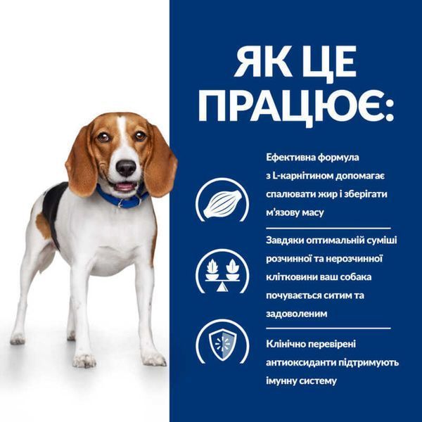 Hill's Prescription Diet r/d Weight Reduction корм для собак куркою, 10кг